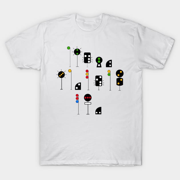 Signals & Art pt. 2 T-Shirt by Orchid's Art